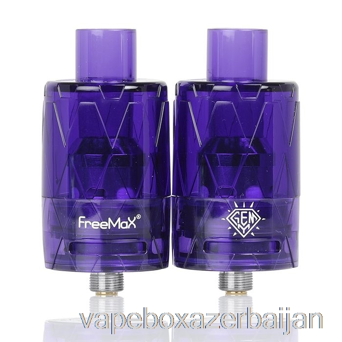 Vape Box Azerbaijan FreeMaX GEMM Disposable Tank 0.15ohm G1 Mesh Single - Purple